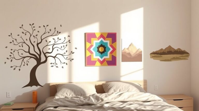 bedroom wall sticker ideas