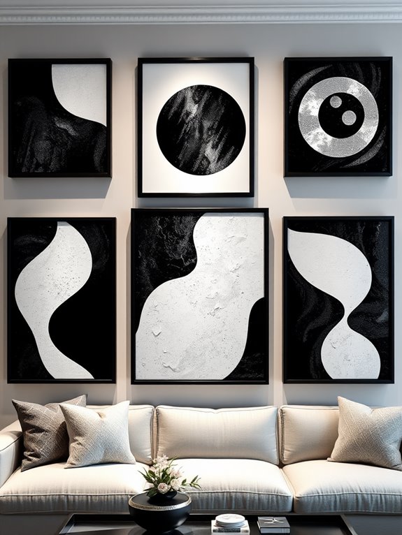 black and white creativity