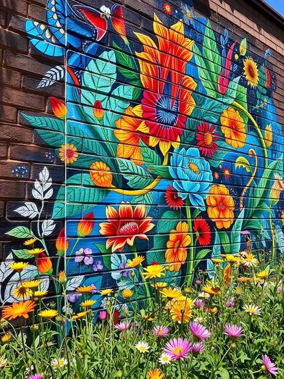 bold artistic wall expressions