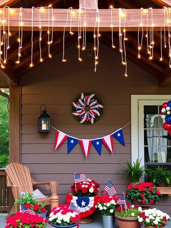 bright decorative holiday illumination