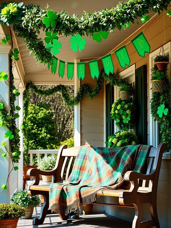 celebratory decorations and streamers