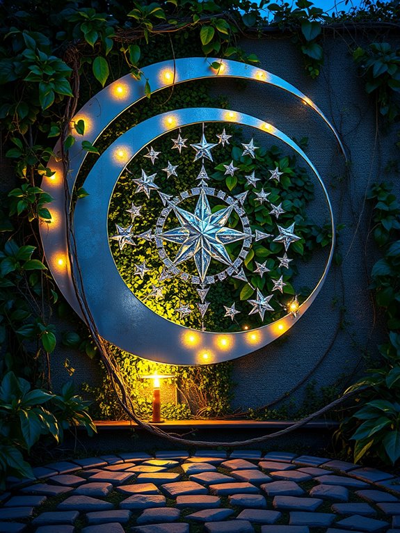 celestial night sky design