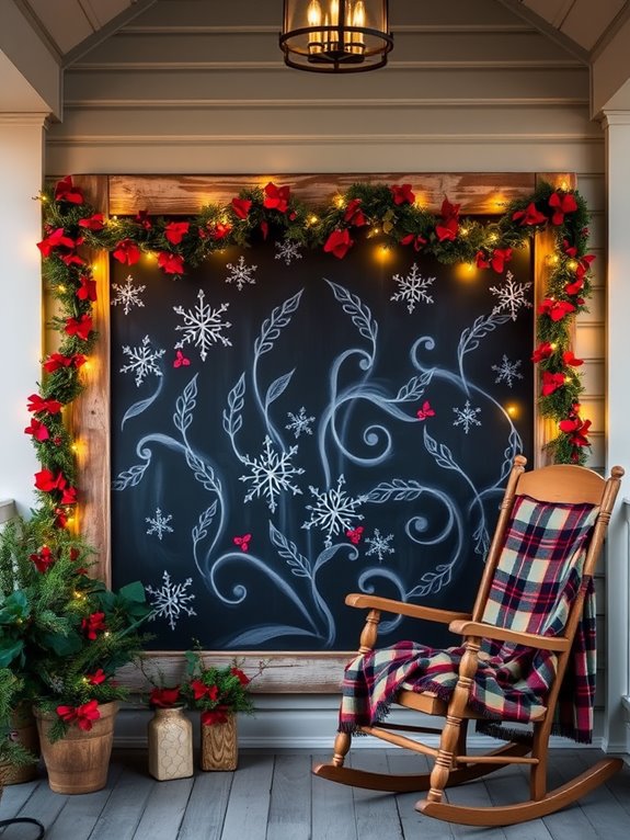 chalkboard art for personalization