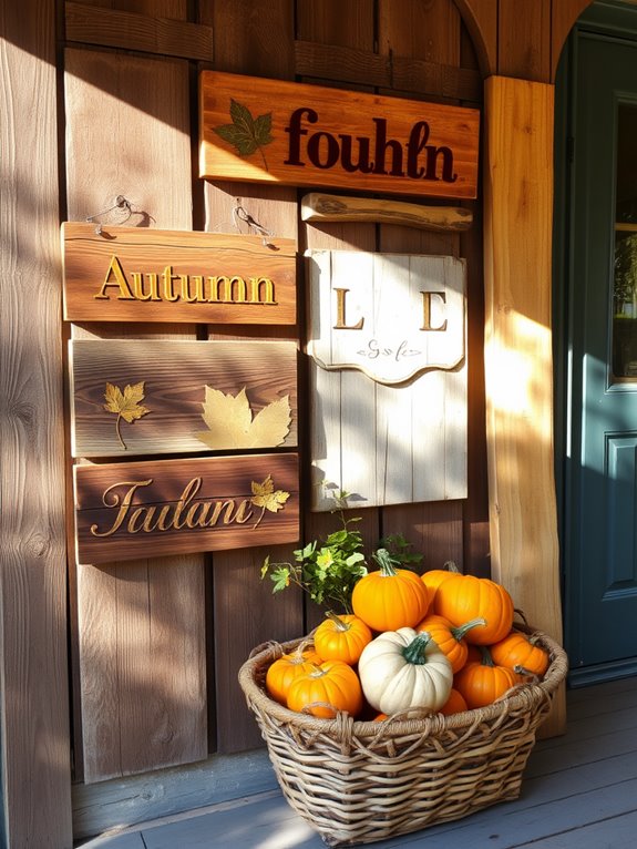 charming handcrafted wooden decor