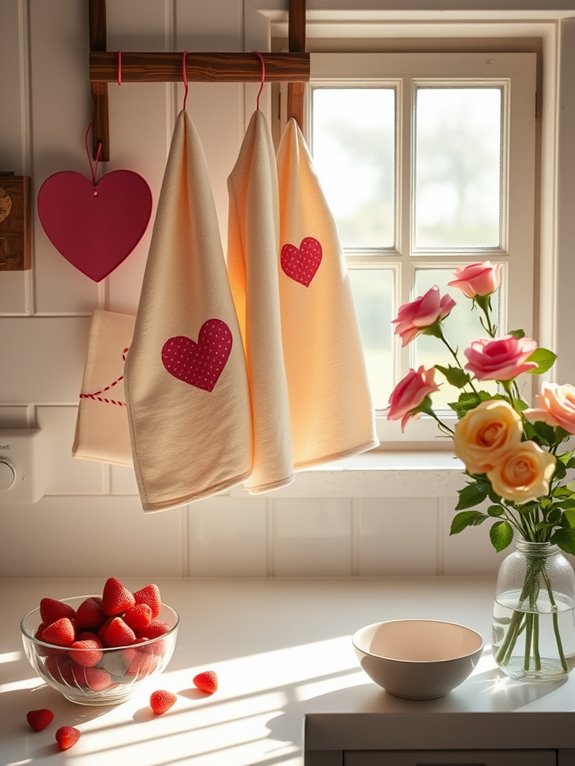 charming kitchen towel decor