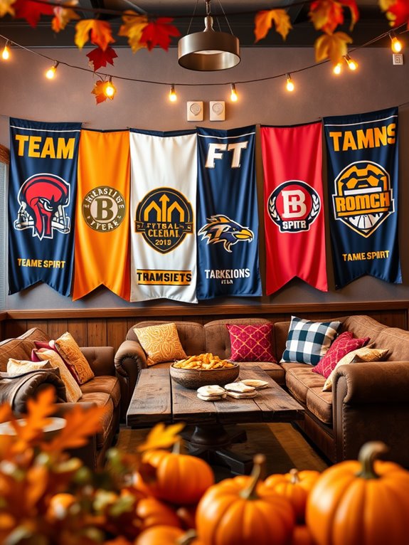 cheering for team spirit