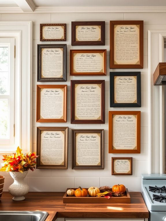 cherished culinary heritage display