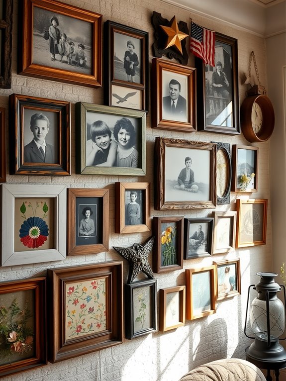 cherished moments displayed together