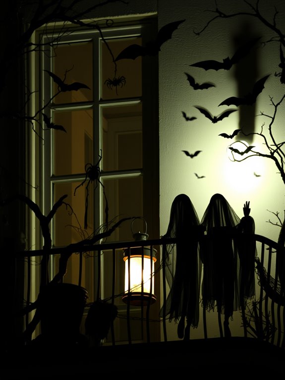 chilling creepy silhouette effects