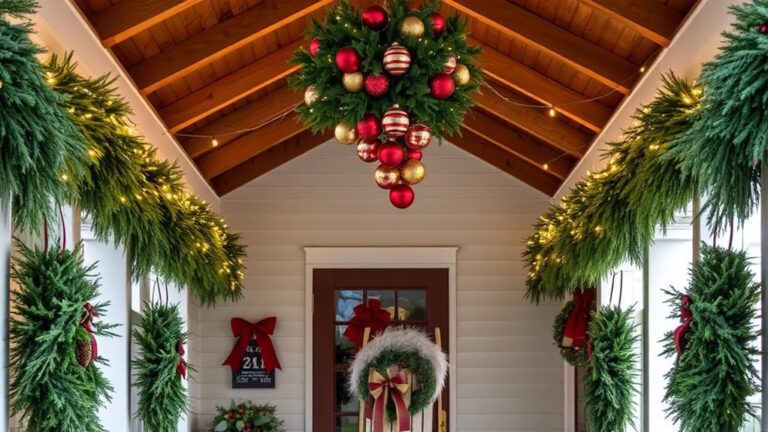 christmas porch wall decor