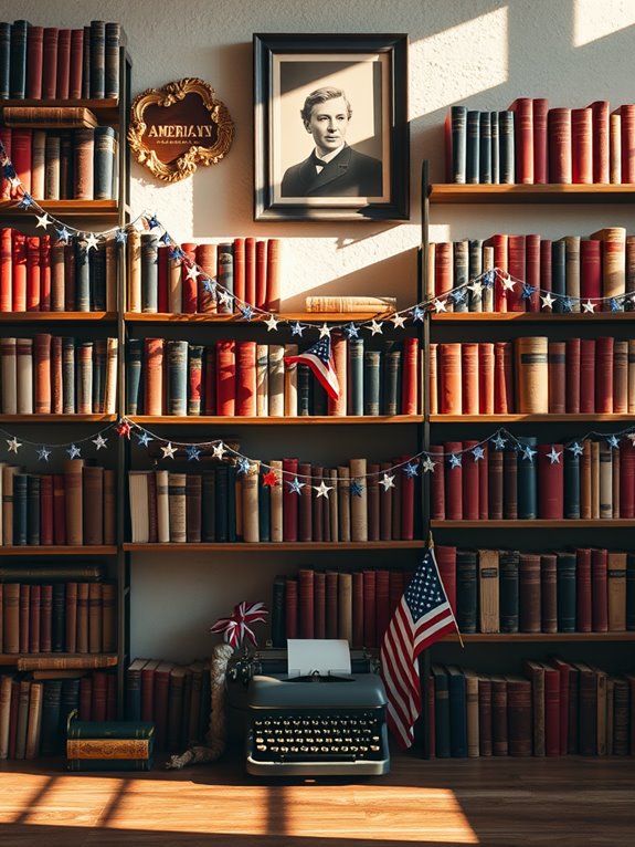 classic american literary exhibition