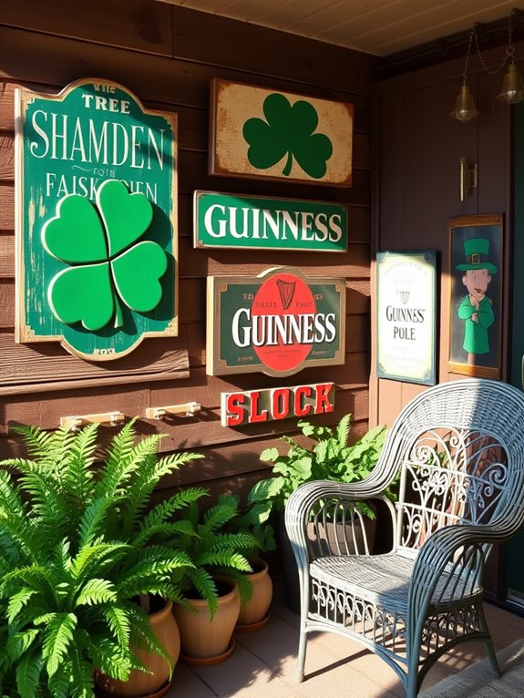 classic irish tavern decor