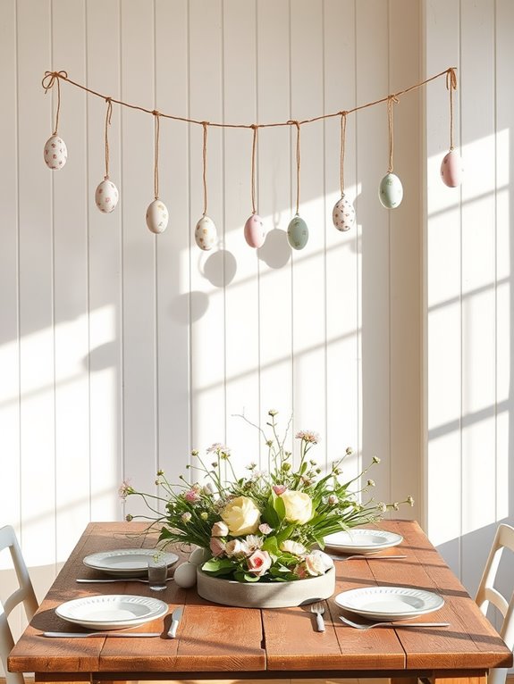 colorful festive decoration strings