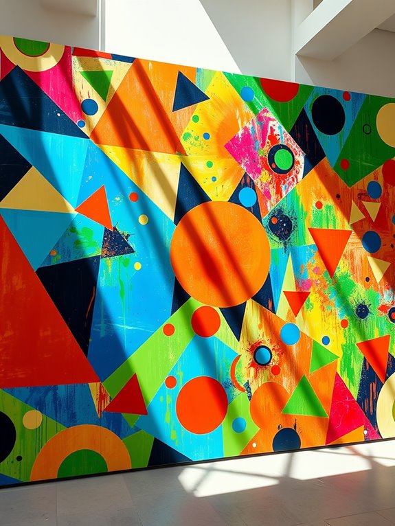 colorful geometric designs