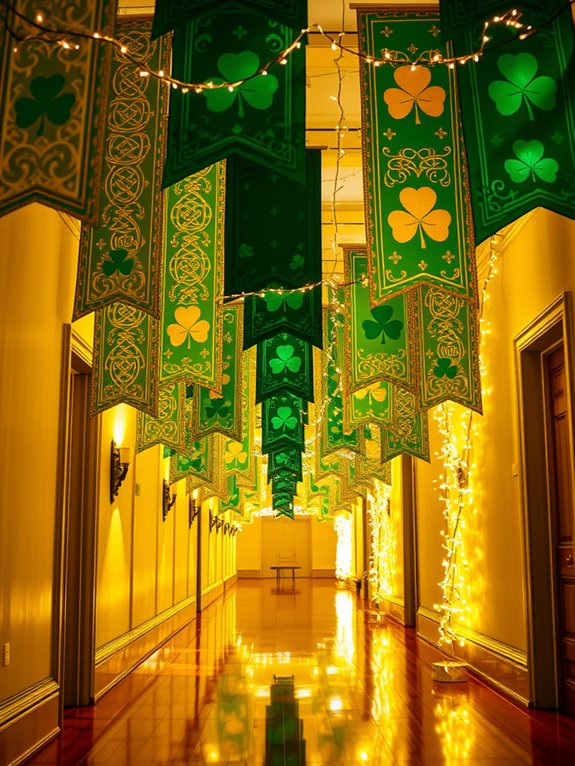 colorful holiday decoration banners