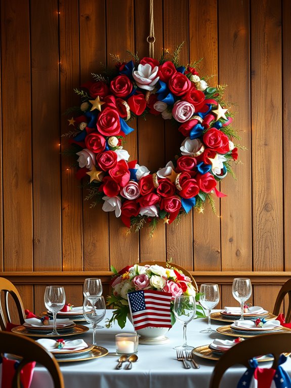 colorful holiday door decorations
