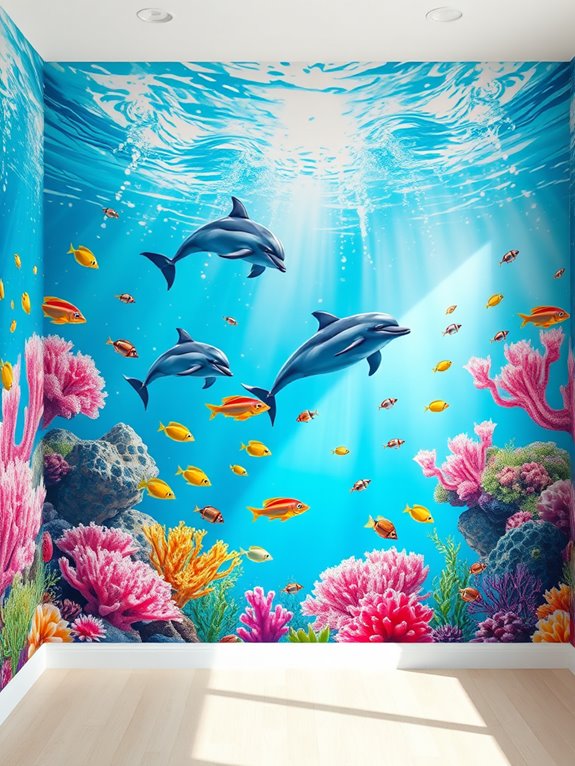 colorful marine life exploration