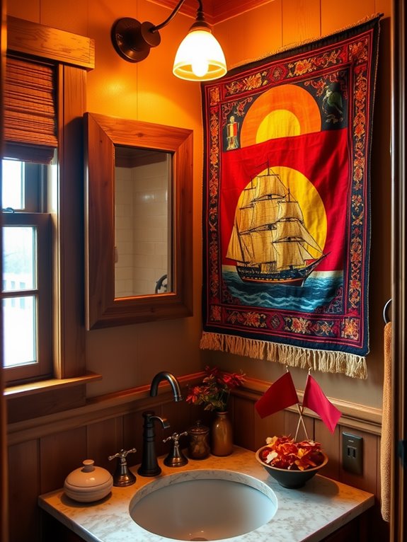 columbus day decorative accents