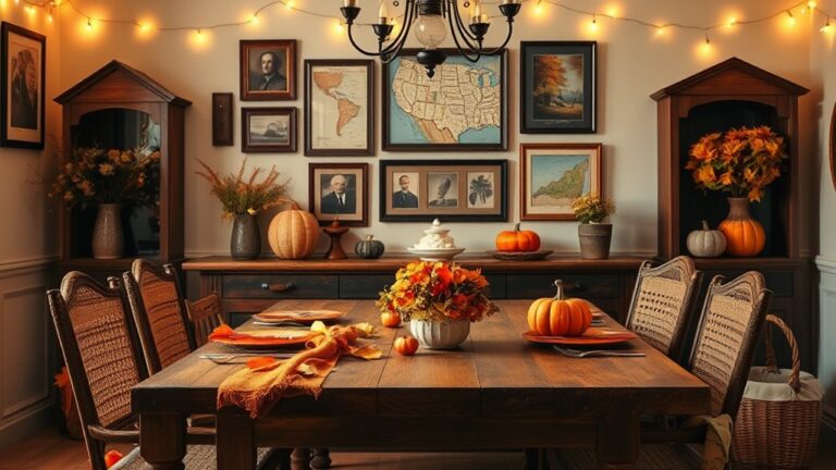 columbus day dining room decor