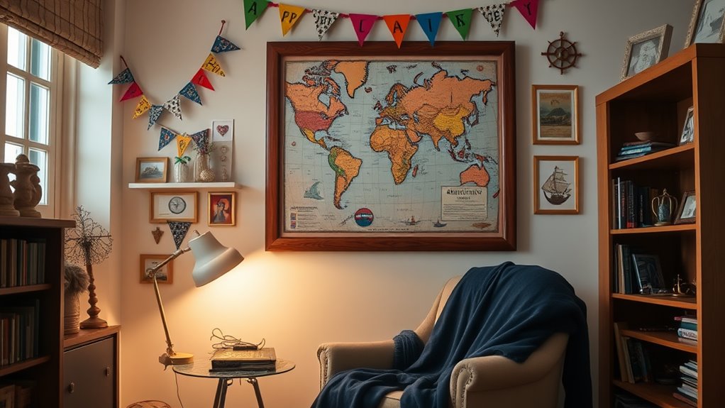 columbus day study room decor