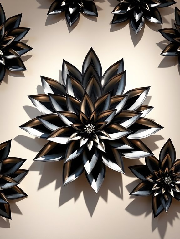 contemporary floral design arrangement