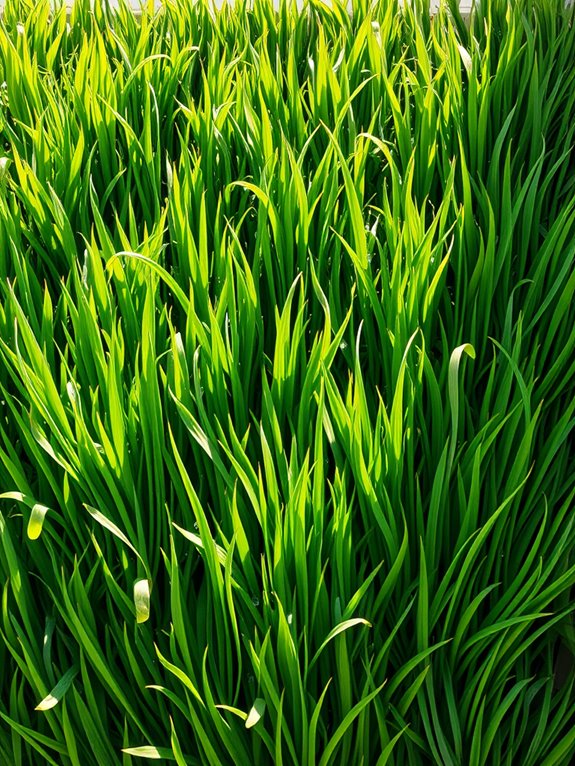 contemporary grass wall design