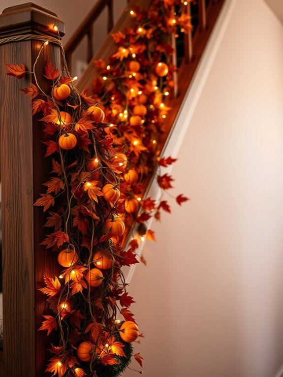cozy glow with string lights