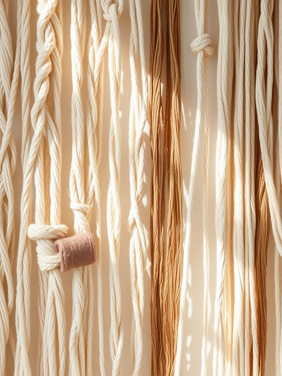 crafting with macrame string