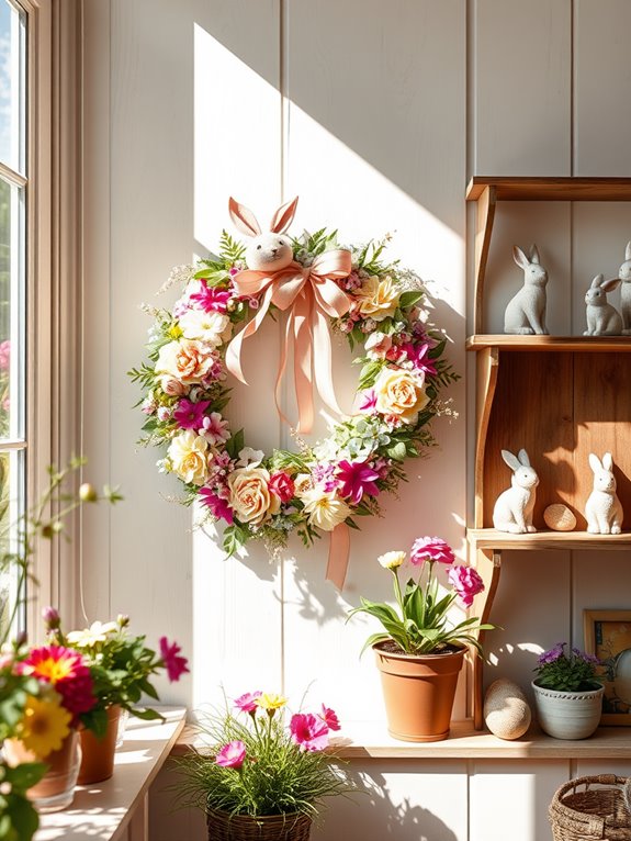create a festive wreath