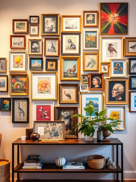 create a gallery wall