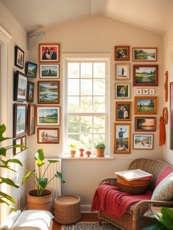 create a memory gallery