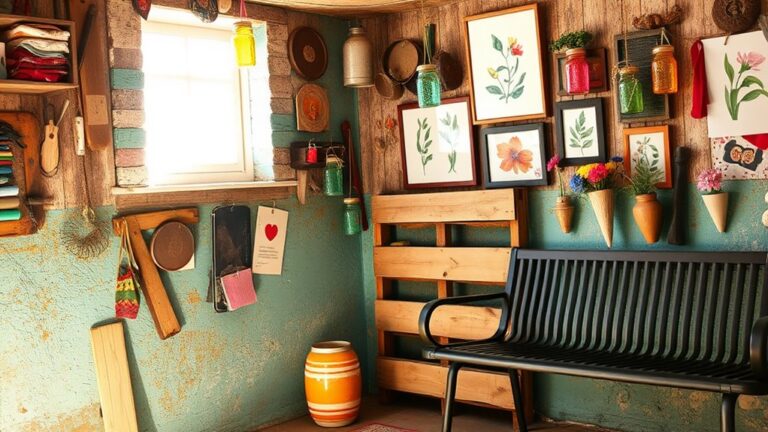 creative basement wall decor