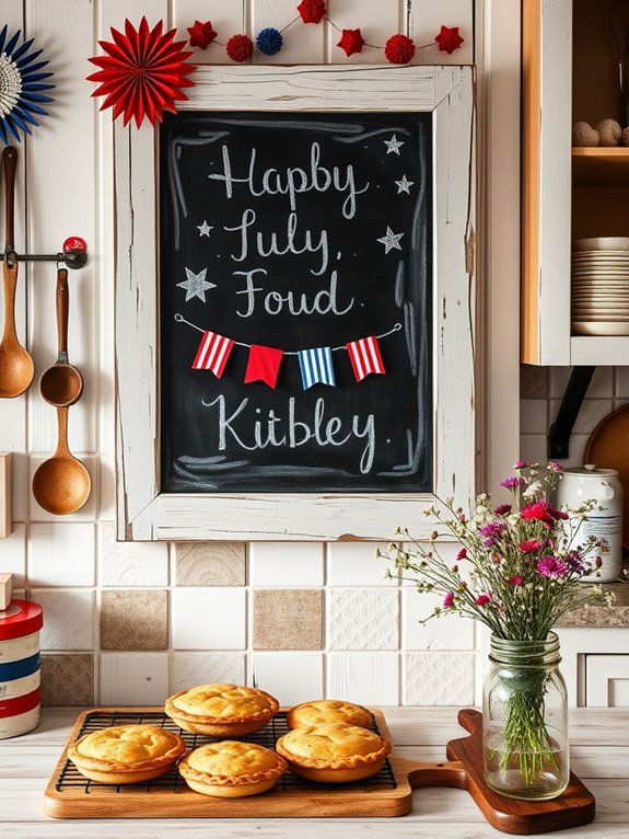 creative chalkboard art displays