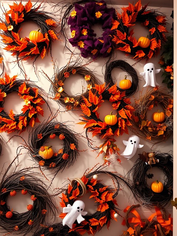 creative holiday wreath designs