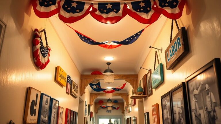 creative labor day decor