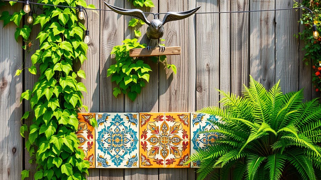creative outdoor wall designs