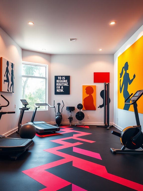 creative workout space designs