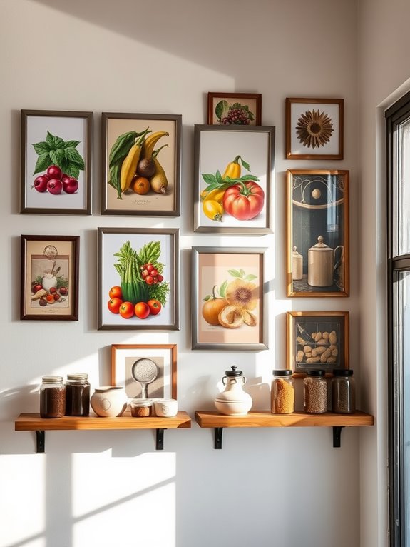 culinary art display collection