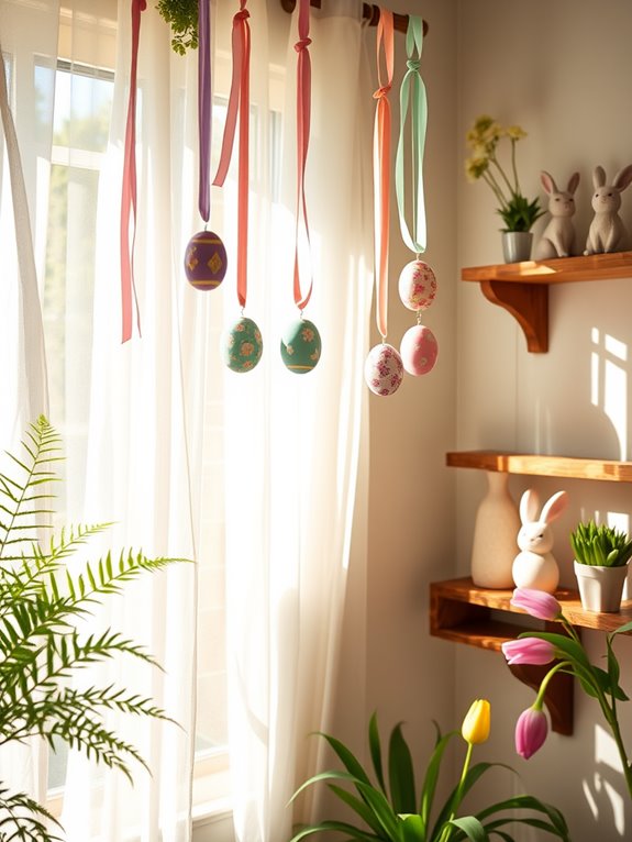 decorative easter egg hangings