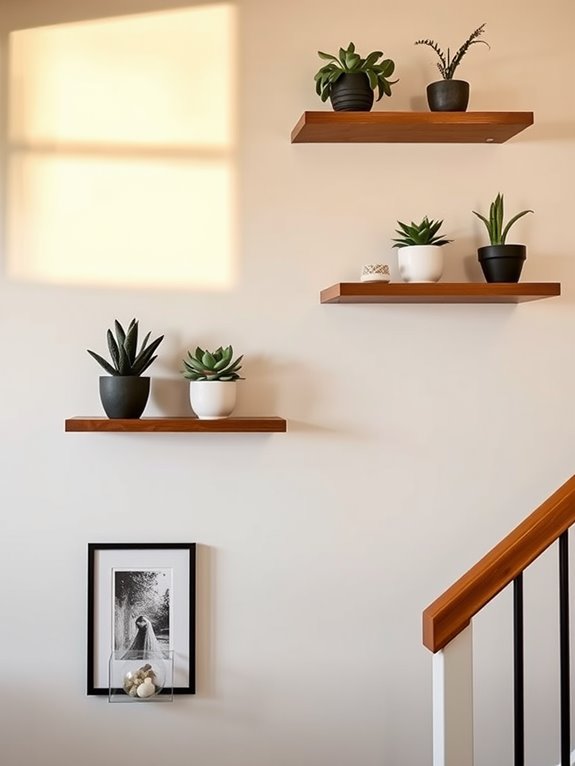 decorative floating shelf designs