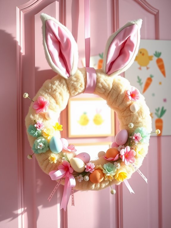 decorative holiday door wreaths