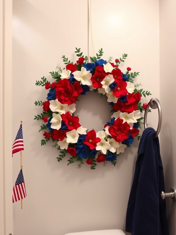 decorative patriotic wall wreaths