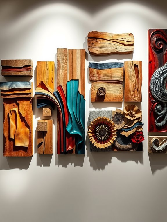 dimensional art material selection