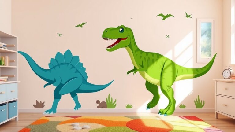 dinosaur wall decals for kids