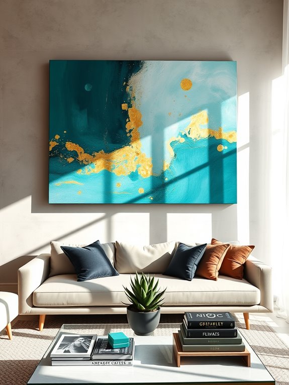 display large artistic works
