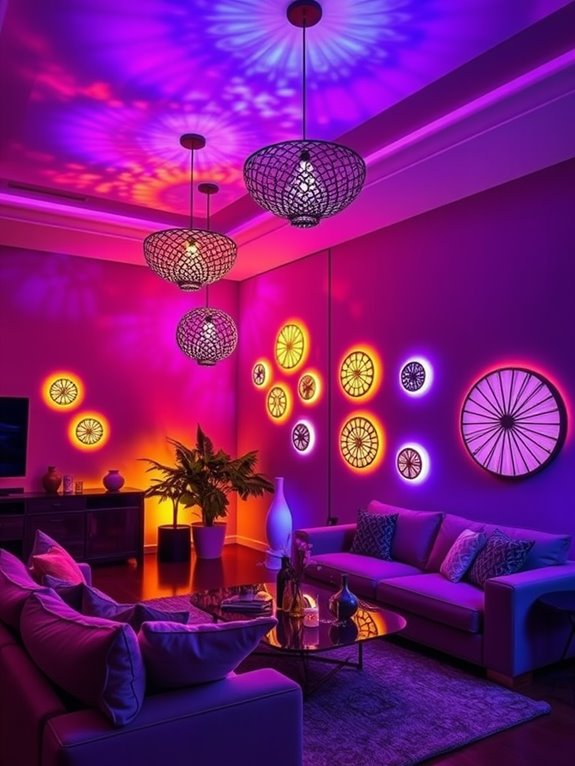 dynamic color changing lighting