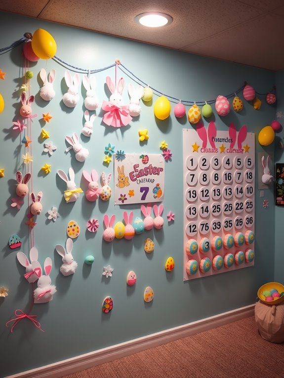 easter countdown calendar activity