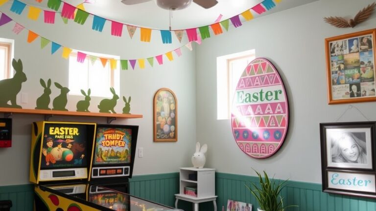 easter game room decorations