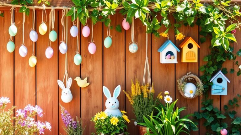 easter patio wall decor