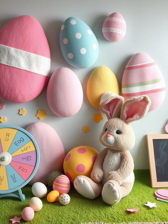 easter themed interactive wall games